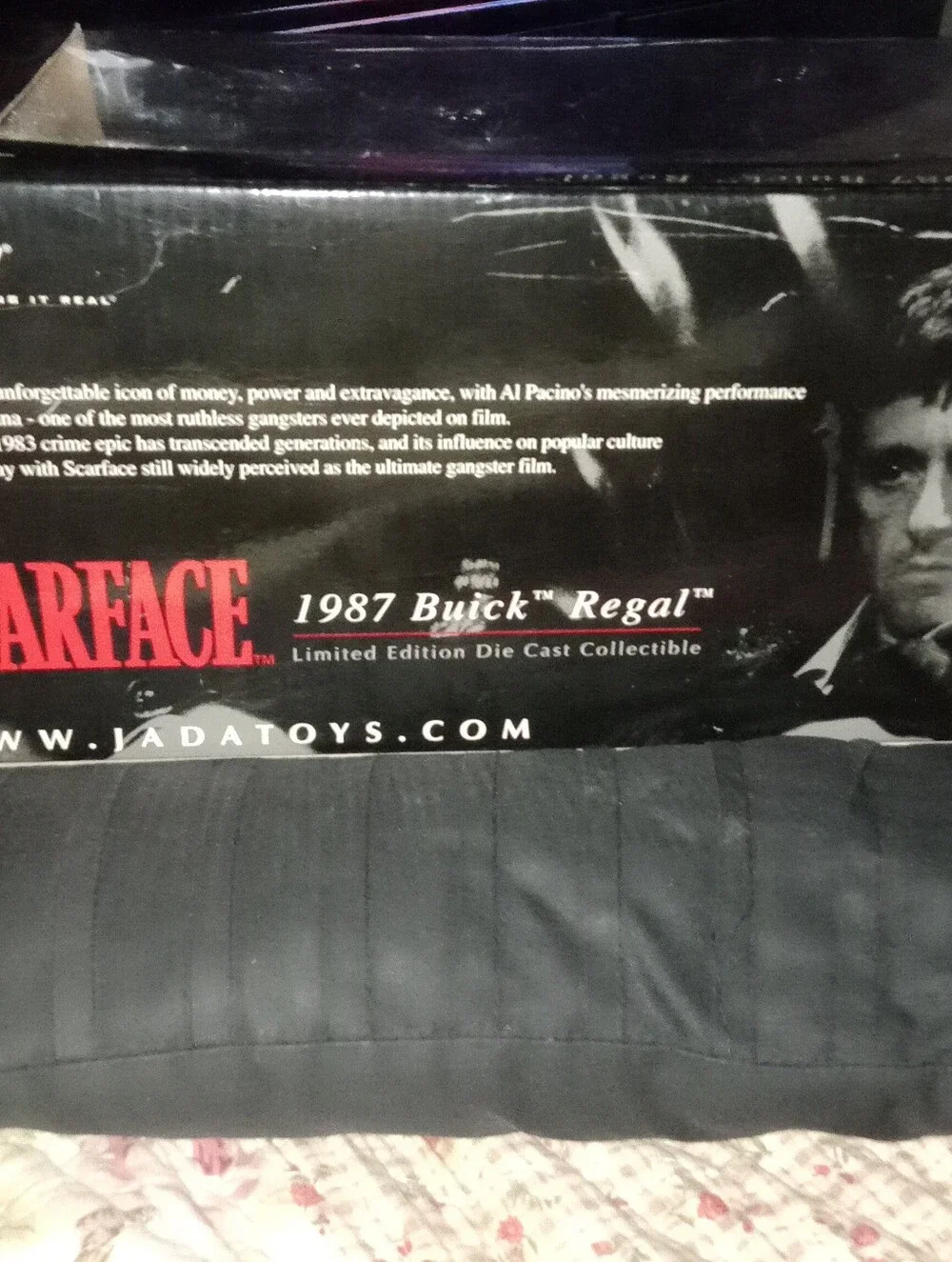 Scarface 1987 Buick Regal Die-Cast Collectible - Black
